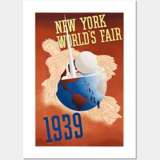 1939 New York World's Fair Poster Design Posters and Art